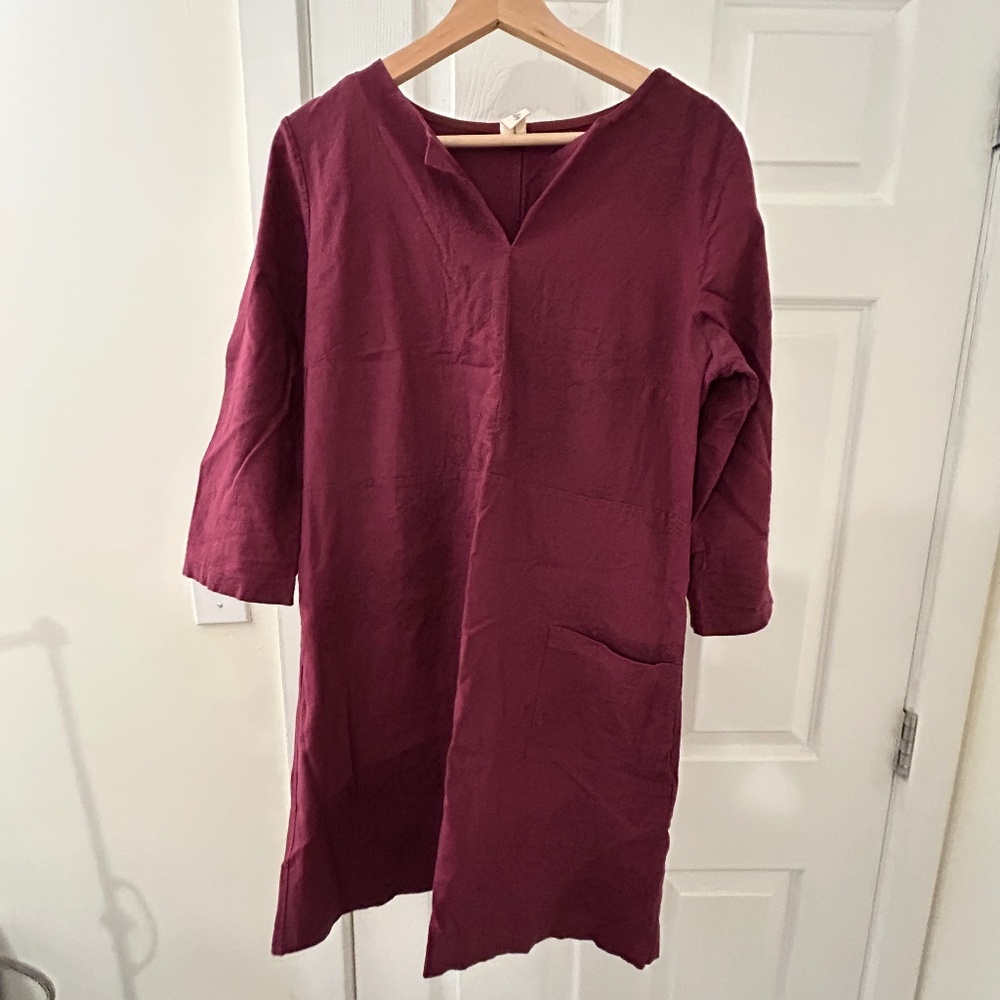 Smoking Lily peony print dress